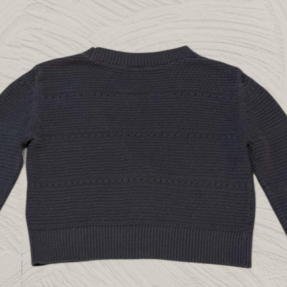 Girls Charcoal Cardigan NWOT - Picture 4 of 6